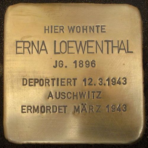 Stolpersteine Damaschkestrae 32 #2