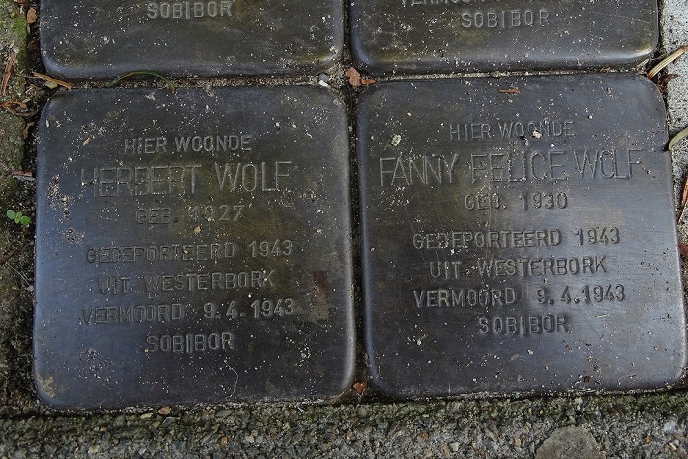 Stolpersteine Godsweerderstraat 20 #3