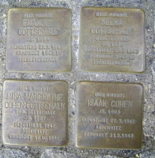 Stolpersteine Bltstrae 10