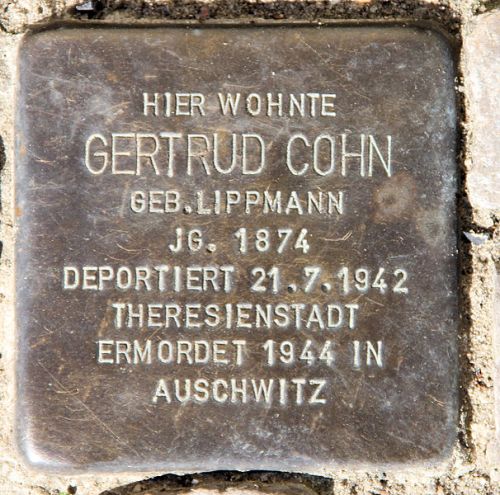 Stolpersteine Dahlmannstraße 1 #2