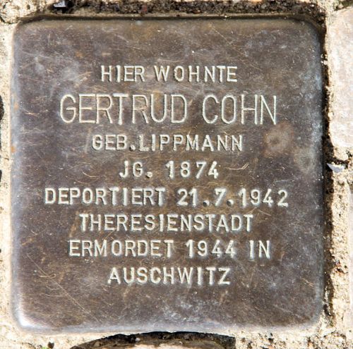 Stolpersteine Dahlmannstrae 1 #2