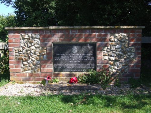 Monument Crash Blenheim V5455