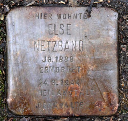 Stolperstein Hermsdorfer Strae 8