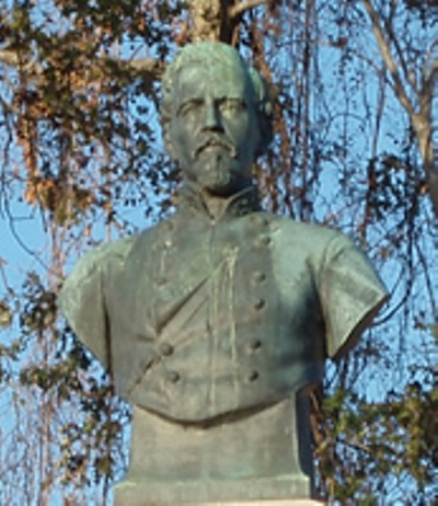 Bust of Brigadier General Daniel W. Adams (Confederates)