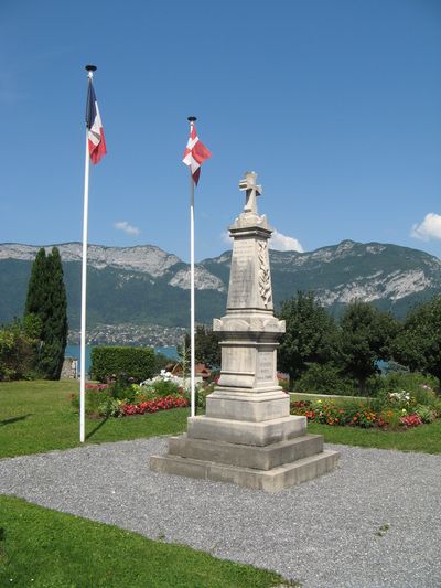 Oorlogsmonument Sévrier #1