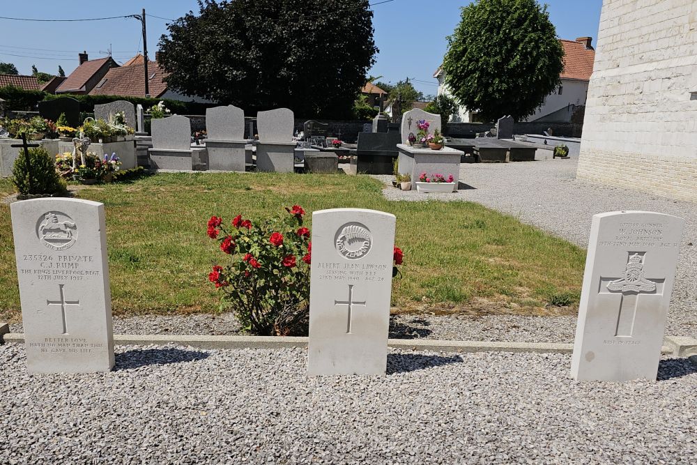 Oorlogsgraven van het Gemenebest Recques-sur-Hem #1