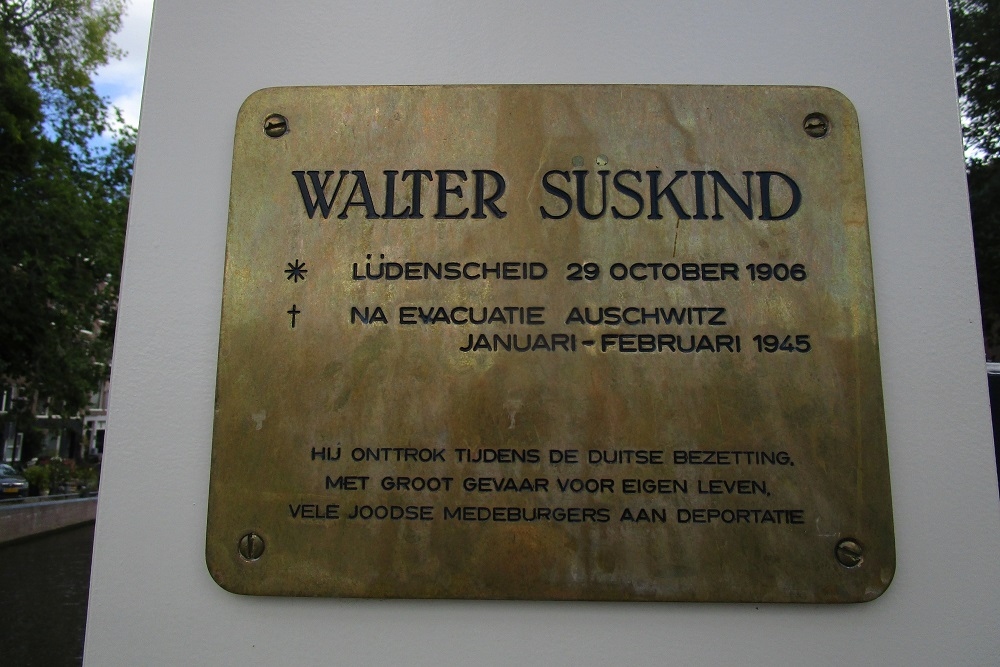 Gedenkteken Walter Süskindbrug #2