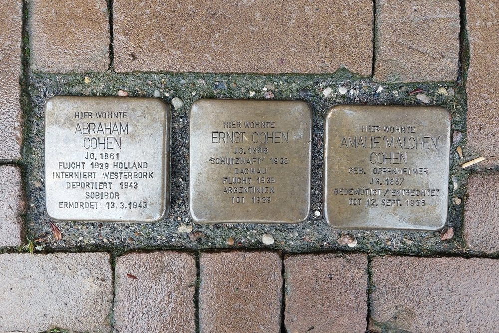 Stolpersteine Kesselstrae 10 #1