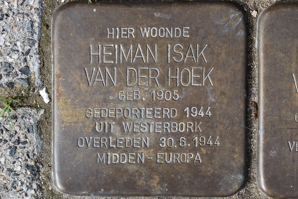 Stolpersteine Lamarckstraat 41 #2