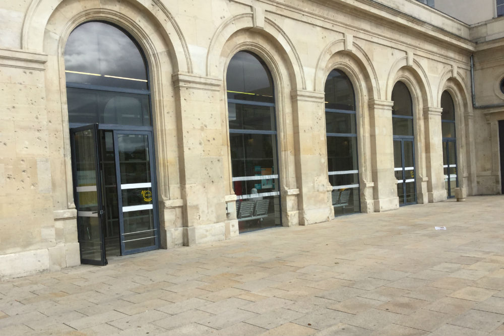 Bullet Holes Reims Train Station