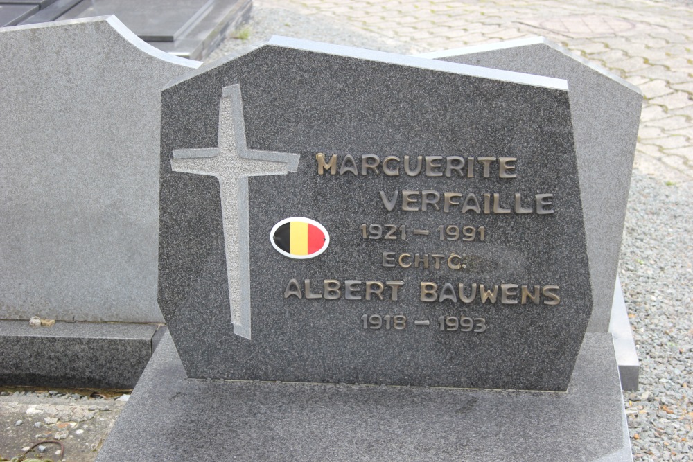 Belgische Graven Oudstrijders Ophasselt Begraafplaats	 #2