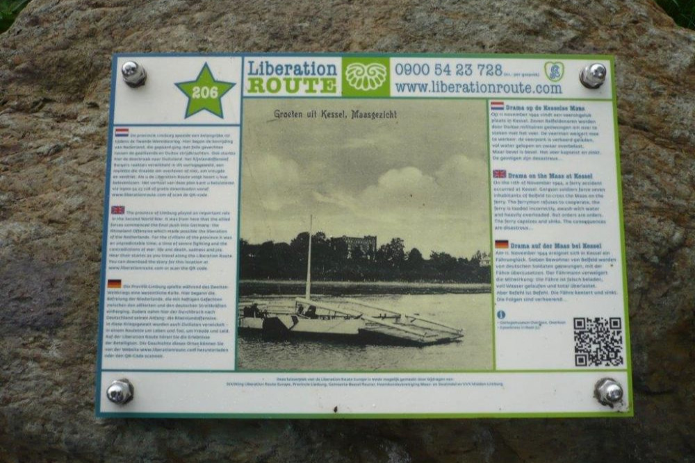 Liberation Route Marker 206:  #4