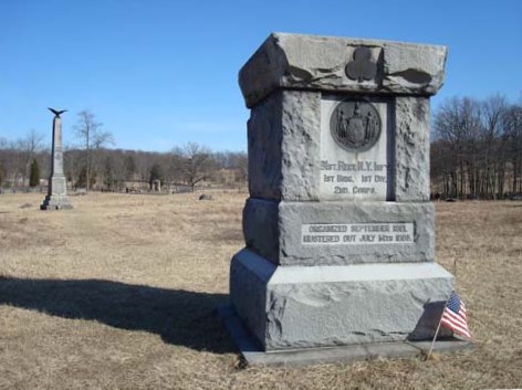 Monument 61st New York Volunteer Infantry Regiment 