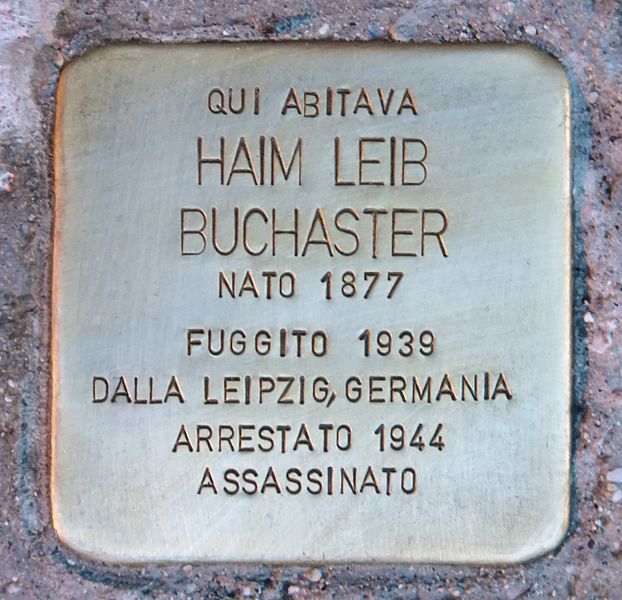 Stolpersteine Via Giacomo Matteotti 42 #2
