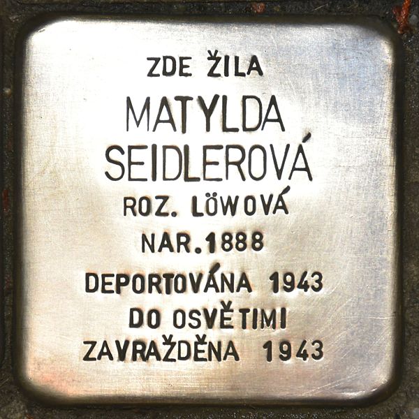 Stolpersteine Boršice 422 #3