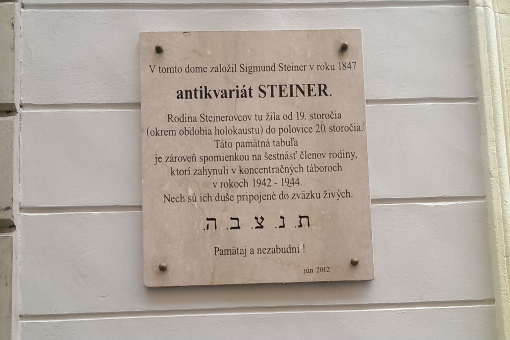 Memorial Antikvariat Steiner #1