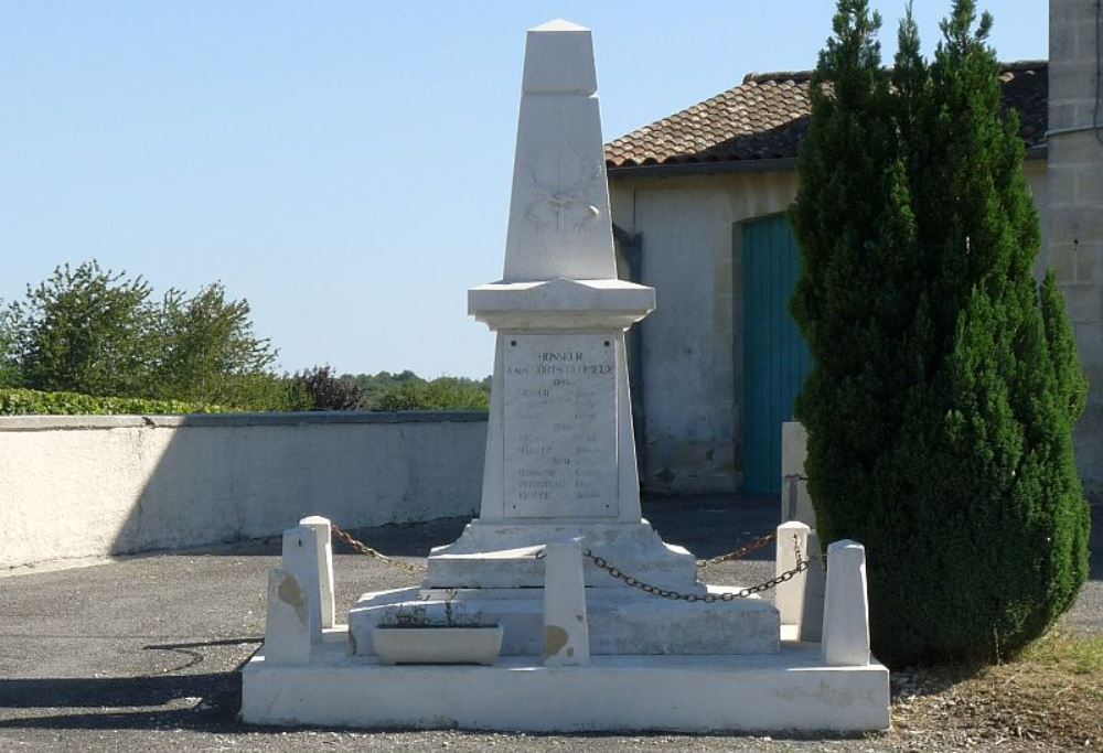 Monument Eerste Wereldoorlog Chartuzac #1