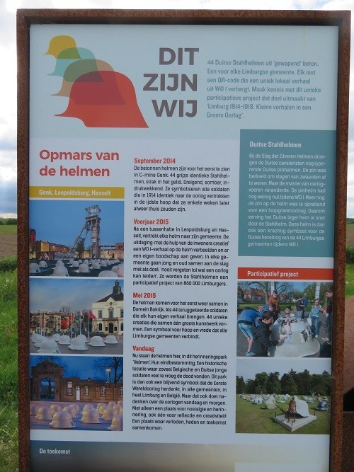Kunstwerk Dit Zijn Wij, 44 Helmen Halen #4