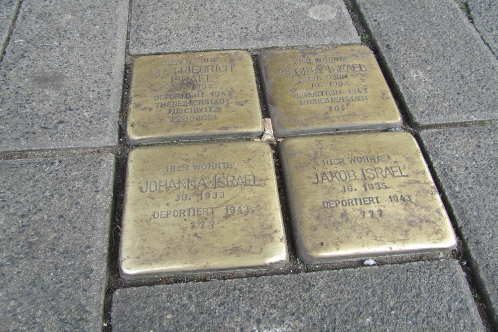 Stolpersteine Hohenstaufenring 6 #1