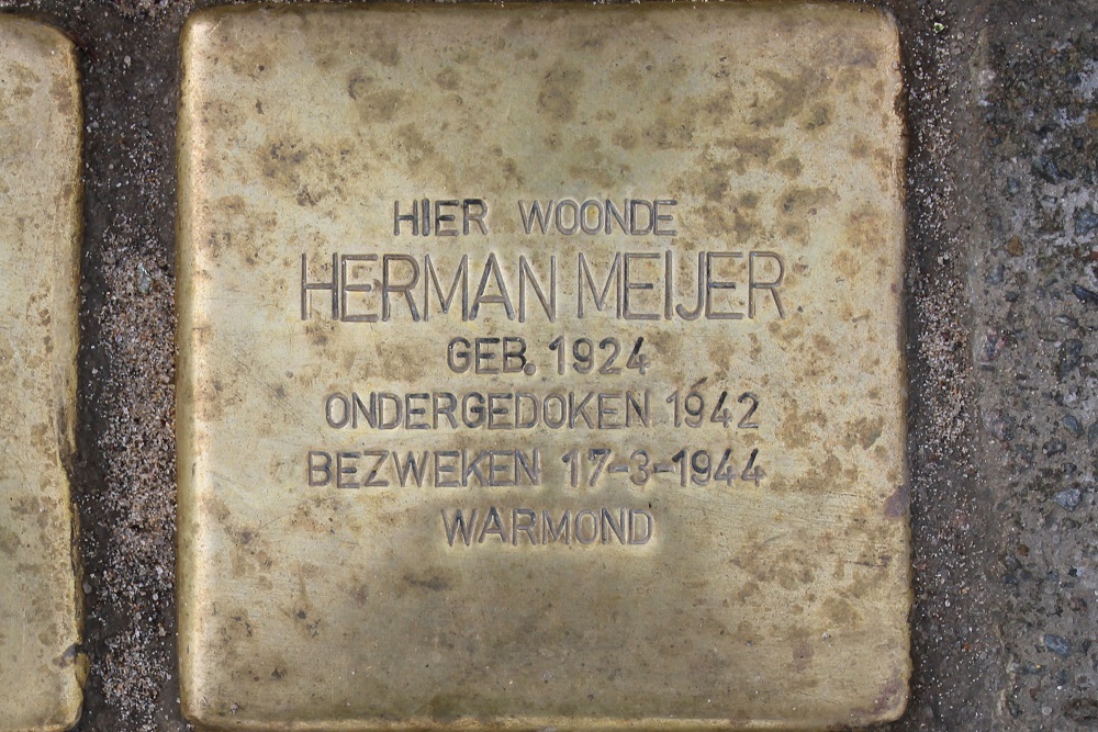 Stolpersteine Rijnsburgerweg 116 #3