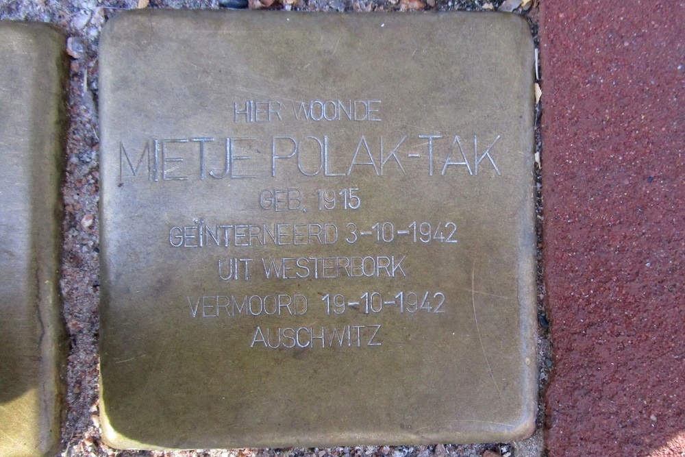 Stolpersteine Kerkstraat 374 #3