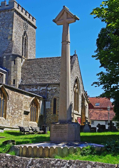 Oorlogsmonument Wantage #1