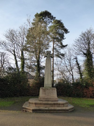 War Memorial Crawley Down
