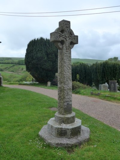 Oorlogsmonument Parracombe #1