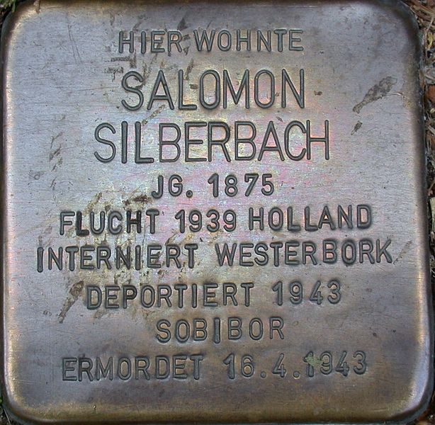 Stolpersteine Begastrae 22 #1