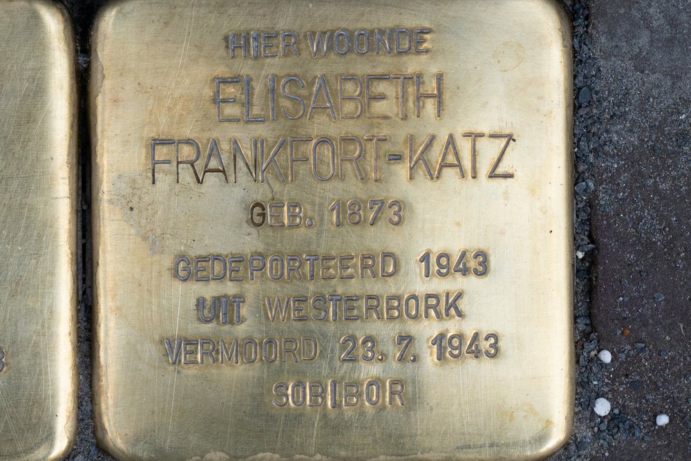 Stolpersteine Kleine Overstraat 61 (nu nr. 63) #3