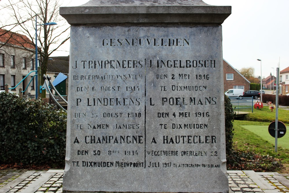 Oorlogsmonument Velm #2