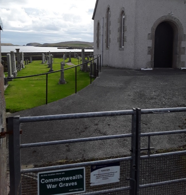 Commonwealth War Graves Walls Parish Churchyard