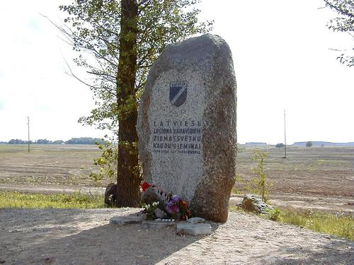 Memorial Latvian Waffen-SS Pienava #1