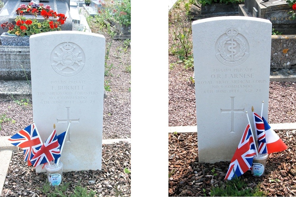 Commonwealth War Graves Ouistreham #4