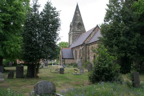 Oorlogsgraf van het Gemenebest All Saints Churchyard