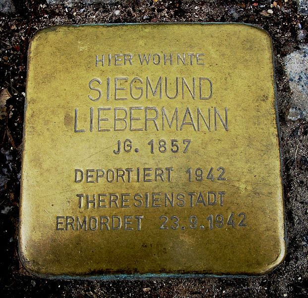 Stolperstein Bahnhofstrae 12 #1