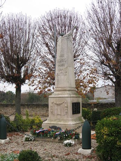 Oorlogsmonument Lestiac-sur-Garonne