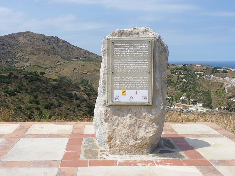 Monument Vluchtelingen Col des Belitres