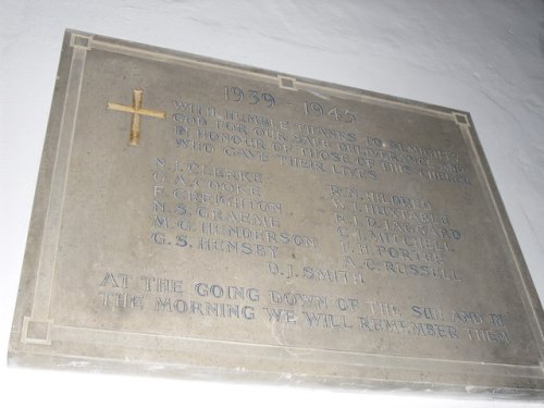 War Memorial St. Peter Church Farnborough #2
