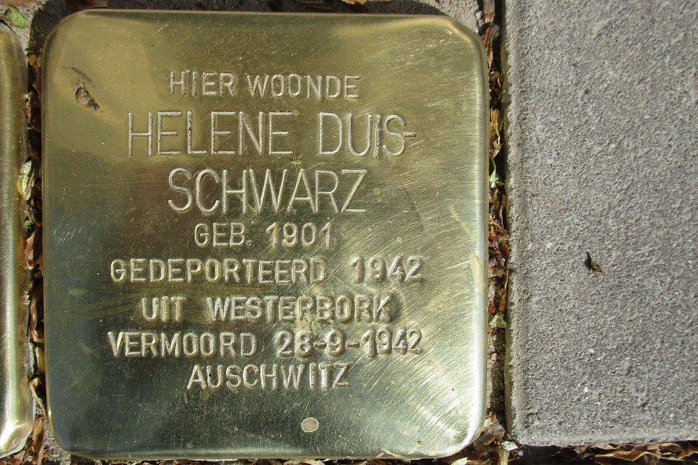 Stolpersteine Sarphatistraat 81 #3