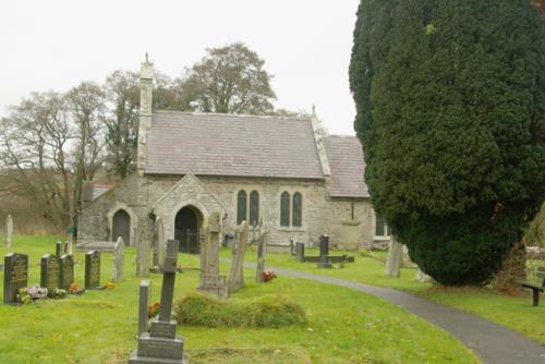 Oorlogsgraf van het Gemenebest St. Cannen Churchyard #1