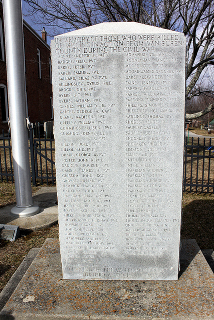 Oorlogsmonument Van Buren County #2