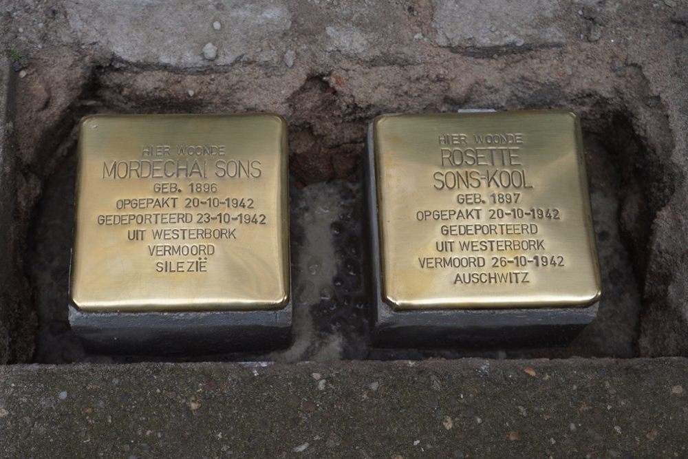 Stolpersteine Jan de Wittstraat 51 #1