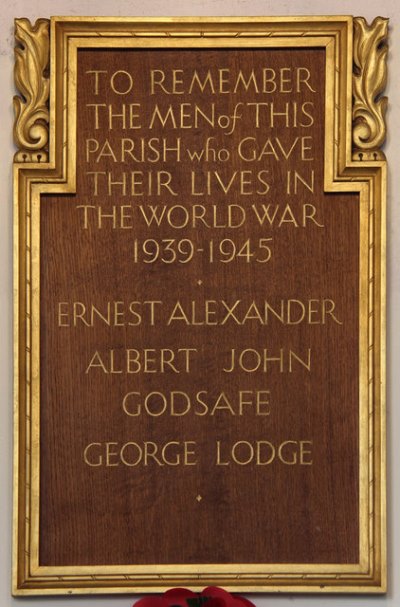 War Memorial St. Mary the Virgin Church Stapleford Abbotts #2