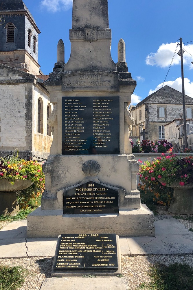 War Memorial La Chausse-sur-Marne #2