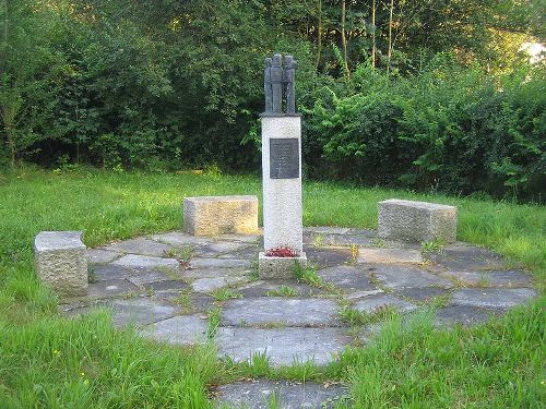 Monument Werk- en Zigeunerkamp St. Pantaleon-Weyer #1