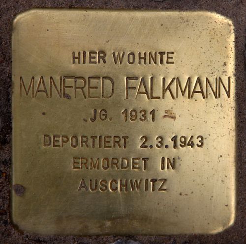 Stolpersteine Fasanenstrae 37 #3