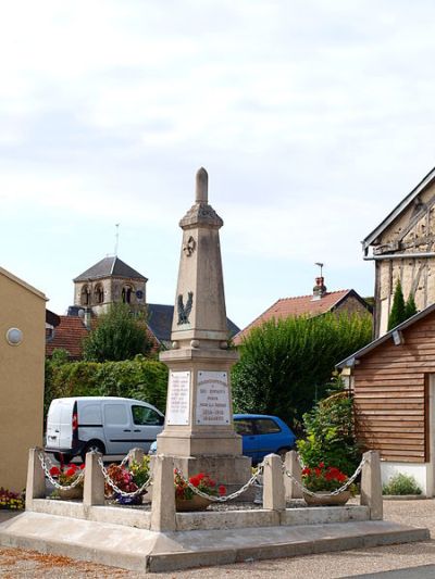 War Memorial Saulces-Champenoises