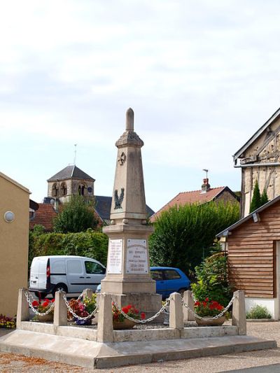 Oorlogsmonument Saulces-Champenoises #1