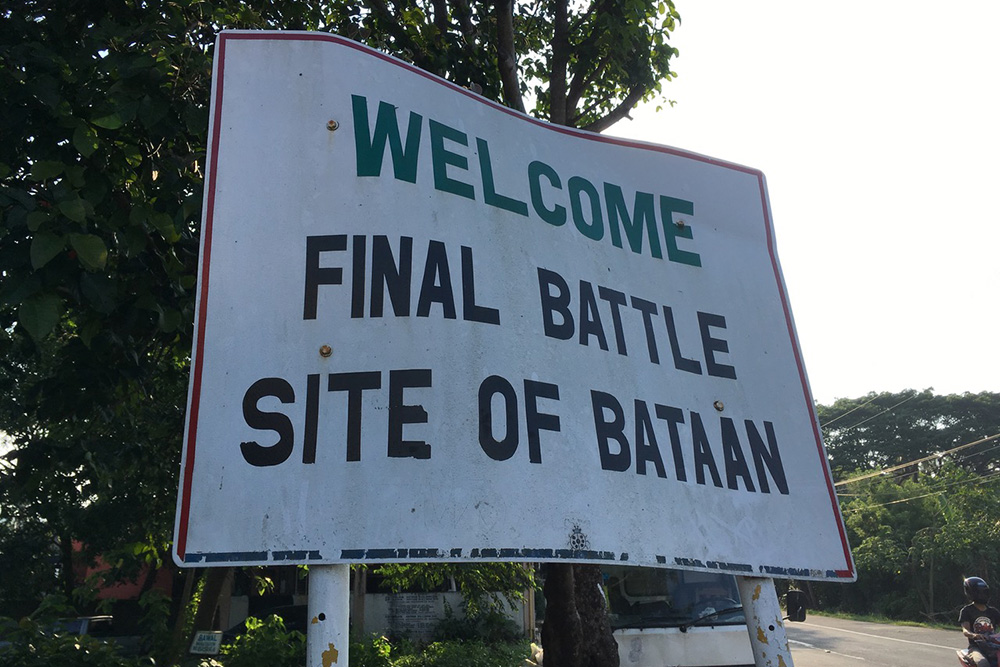 The Final Battle of Bataan Marker #1